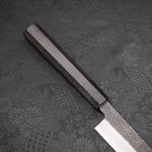 Yanagi Kiritsuke Blue Steel #2 Kurouchi Buffalo Ebony Handle 270mm (10.6”)-[Musashi]-[Japanese-Kitchen-Knives]