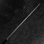 Yanagi Kiritsuke Blue Steel #2 Mirror Buffalo Ebony Handle 265mm (10.4”)-[Musashi]-[Japanese-Kitchen-Knives]