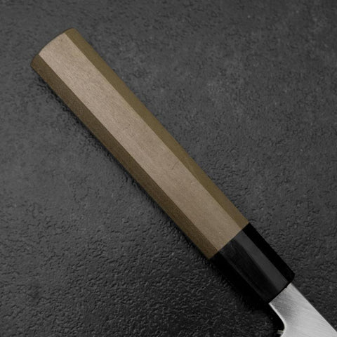 Yanagi Kiritsuke Silver Steel #3 Kasumi Buffalo Magnolia Handle 300mm (11.8”)-[Musashi]-[Japanese-Kitchen-Knives]