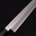 Yanagi Kiritsuke Silver Steel #3 Mirror Buffalo Ebony Handle 270mm (10.6”)-[Musashi]-[Japanese-Kitchen-Knives]