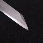 Yanagi Kiritsuke Silver Steel #3 Mirror Buffalo Ebony Handle 270mm (10.6”)-[Musashi]-[Japanese-Kitchen-Knives]