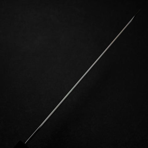 Yanagi Kiritsuke Silver Steel #3 Suminagashi Buffalo Walnut Handle 270mm (10.6”)-[Musashi]-[Japanese-Kitchen-Knives]