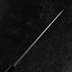 Yanagi Kiritsuke White Steel #2 Kasumi Buffalo Ebony Handle 240mm (9.4”)-[Musashi]-[Japanese-Kitchen-Knives]