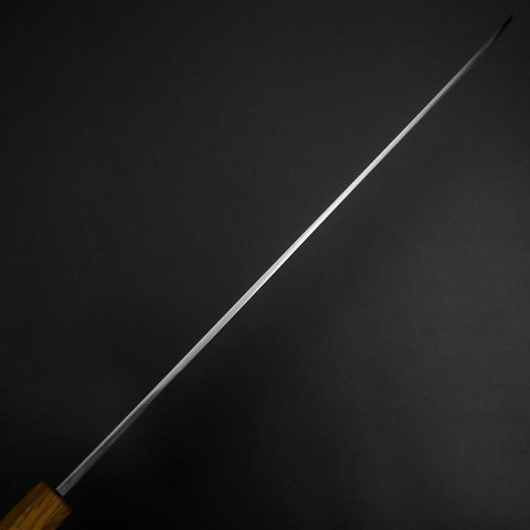 Yanagi Kiritsuke White Steel #2 Kasumi Yaki Urushi Handle 290mm (11.4”)-[Musashi]-[Japanese-Kitchen-Knives]