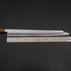 Yanagi Kiritsuke White Steel #2 Kasumi Yaki Urushi Handle 320mm-[Musashi]-[Japanese-Kitchen-Knives]