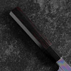 Yanagi Kiritsuke White Steel #2 Mirror Buffalo Ebony Handle 235mm (9.3”)-[Musashi]-[Japanese-Kitchen-Knives]