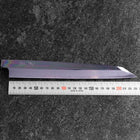 Yanagi Kiritsuke White Steel #2 Mirror Buffalo Ebony Handle 235mm (9.3”)-[Musashi]-[Japanese-Kitchen-Knives]