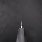 Yanagiba AUS-8 Polished Dark Blue Urushi Handle 240mm (9.4”)-[Musashi]-[Japanese-Kitchen-Knives]