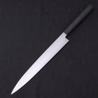 Yanagiba AUS-8 Polished Dark Blue Urushi Handle 270mm (10.6”)-[Musashi]-[Japanese-Kitchen-Knives]