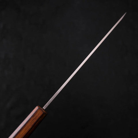 Yanagiba AUS-8 Polished Sumi Urushi Handle 210mm (8.3”)-[Musashi]-[Japanese-Kitchen-Knives]