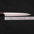 Yanagiba AUS-8 Polished Sumi Urushi Handle 210mm (8.3”)-[Musashi]-[Japanese-Kitchen-Knives]