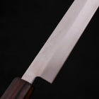 Yanagiba AUS-8 Polished Sumi Urushi Handle 240mm (9.4”)-[Musashi]-[Japanese-Kitchen-Knives]