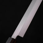 Yanagiba AUS-8 Polished Sumi Urushi Handle 270mm (10.6”)-[Musashi]-[Japanese-Kitchen-Knives]