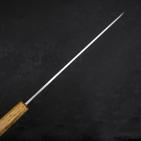 Yanagiba AUS-8 Polished Yaki Urushi Handle 270mm (10.6”)-[Musashi]-[Japanese-Kitchen-Knives]
