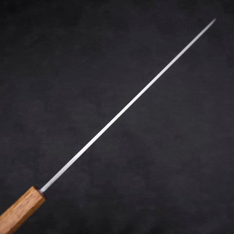 Yanagiba AUS-8 Polished Yaki Urushi Handle 300mm (11.8”)-[Musashi]-[Japanese-Kitchen-Knives]