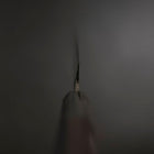 Yanagiba Blue Steel #2 Damascus Buffalo Ebony Handle 210mm (8.3”)-[Musashi]-[Japanese-Kitchen-Knives]