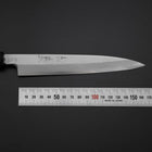 Yanagiba Blue Steel #2 Damascus Shitan Handle 180mm (7”)-[Musashi]-[Japanese-Kitchen-Knives]