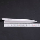 Yanagiba Blue Steel #2 Damascus Shitan Handle 240mm (9.4”)-[Musashi]-[Japanese-Kitchen-Knives]