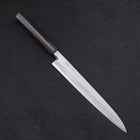 Yanagiba Blue Steel #2 Damascus Shitan Handle 240mm (9.4”)-[Musashi]-[Japanese-Kitchen-Knives]