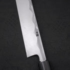 Yanagiba Blue Steel #2 Damascus Shitan Handle 300mm (11.8”)-[Musashi]-[Japanese-Kitchen-Knives]