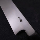 Yanagiba Blue Steel #2 Kasumi Buffalo Ebony Handle 300mm (11.8”)-[Musashi]-[Japanese-Kitchen-Knives]