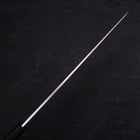 Yanagiba Blue Steel #2 Kasumi Buffalo Ebony Handle 300mm (11.8”)-[Musashi]-[Japanese-Kitchen-Knives]