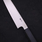 Yanagiba Blue Steel #2 Kasumi Dark-Blue Urushi Handle 180mm (7”)-[Musashi]-[Japanese-Kitchen-Knives]