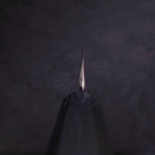 Yanagiba Blue Steel #2 Kasumi Dark-Blue Urushi Handle 180mm (7”)-[Musashi]-[Japanese-Kitchen-Knives]