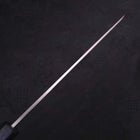 Yanagiba Blue Steel #2 Kasumi Dark-Blue Urushi Handle 210mm (8.3”)-[Musashi]-[Japanese-Kitchen-Knives]