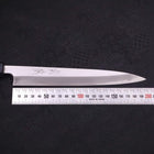 Yanagiba Blue Steel #2 Kasumi Dark-Blue Urushi Handle 210mm (8.3”)-[Musashi]-[Japanese-Kitchen-Knives]