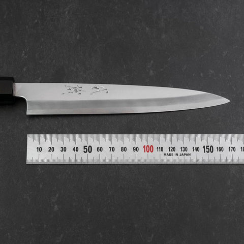 Yanagiba Blue Steel #2 Kasumi Walnut Handle 165mm (6.5”)-[Musashi]-[Japanese-Kitchen-Knives]
