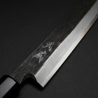 Yanagiba Blue Steel #2 Kurouchi Buffalo Ebony Handle 210mm (8.3”)-[Musashi]-[Japanese-Kitchen-Knives]