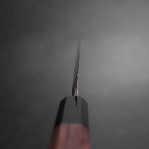 Yanagiba Blue Steel #2 Kurouchi Buffalo Wenge Handle 270mm (10.6”)-[Musashi]-[Japanese-Kitchen-Knives]