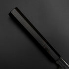 Yanagiba Blue Steel #2 Kurouchi Tsuchime Buffalo Ebony Handle 230mm-[Musashi]-[Japanese-Kitchen-Knives]