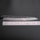 Yanagiba Blue Steel #2 Kurouchi Tsuchime Buffalo Ebony Handle 230mm-[Musashi]-[Japanese-Kitchen-Knives]