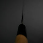 Yanagiba Blue Steel #2 Kurouchi Tsuchime Cherry Handle 200mm (7.9”)-[Musashi]-[Japanese-Kitchen-Knives]