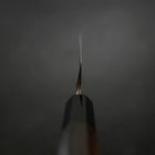 Yanagiba Blue Steel #2 Suminagashi Buffalo Ebony Handle 240mm (9.4”)-[Musashi]-[Japanese-Kitchen-Knives]