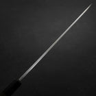Yanagiba Blue Steel #2 Suminagashi Buffalo Ebony Handle 240mm (9.4”)-[Musashi]-[Japanese-Kitchen-Knives]