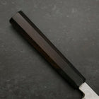 Yanagiba Blue Steel #2 Suminagashi Buffalo Ebony Handle 300mm (11.8”)-[Musashi]-[Japanese-Kitchen-Knives]