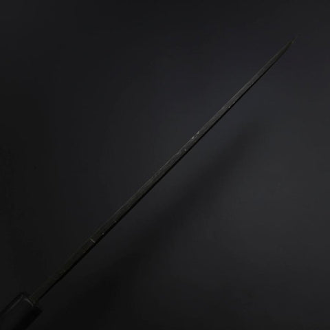 Yanagiba Blue Steel #2 Kurouchi Buffalo Ebony Handle 260mm-[Musashi]-[Japanese-Kitchen-Knives]