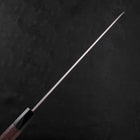 Yanagiba Left Hand AUS-10 Polished Buffalo Wenge Handle 290mm (11.4”)-[Musashi]-[Japanese-Kitchen-Knives]