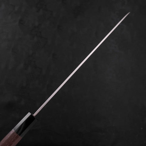 Yanagiba Left Hand AUS-10 Polished Buffalo Wenge Handle 290mm (11.4”)-[Musashi]-[Japanese-Kitchen-Knives]