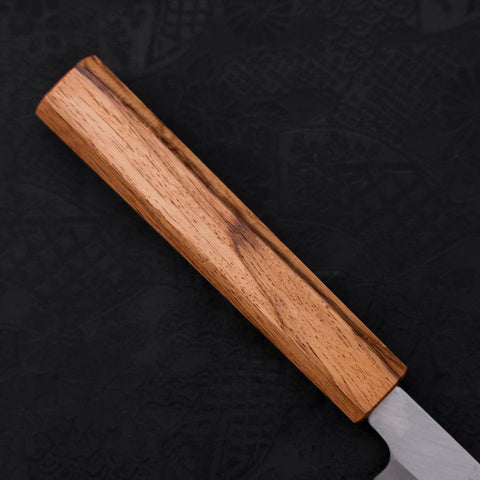 Yanagiba SK Steel Kasumi Oak Handle 210mm (8.3”)-[Musashi]-[Japanese-Kitchen-Knives]