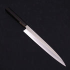 Yanagiba Silver Steel #3 Kasumi Buffalo Ebony Handle 240mm (9.4”)-[Musashi]-[Japanese-Kitchen-Knives]