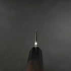 Yanagiba Silver Steel #3 Kasumi Buffalo Ebony Handle 300mm (11.8”)-[Musashi]-[Japanese-Kitchen-Knives]