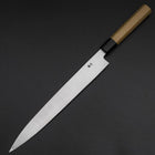 Yanagiba Silver Steel #3 Kasumi Buffalo Magnolia Handle 270mm (10.6”)-[Musashi]-[Japanese-Kitchen-Knives]