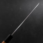 Yanagiba Silver Steel #3 Kasumi Buffalo Teak Handle 200mm (7.9”)-[Musashi]-[Japanese-Kitchen-Knives]
