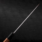Yanagiba Silver Steel #3 Kasumi Buffalo Teak Handle 270mm (10.6”)-[Musashi]-[Japanese-Kitchen-Knives]