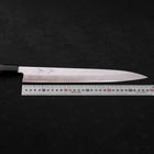 Yanagiba Silver Steel #3 Kasumi Buffalo Wenge Handle 300mm (11.8”)-[Musashi]-[Japanese-Kitchen-Knives]