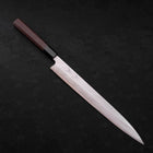 Yanagiba Silver Steel #3 Kasumi Buffalo Wenge Handle 300mm (11.8”)-[Musashi]-[Japanese-Kitchen-Knives]